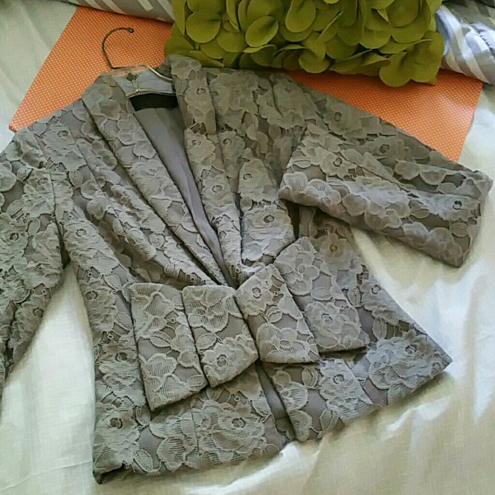 H&M Lace Blazer