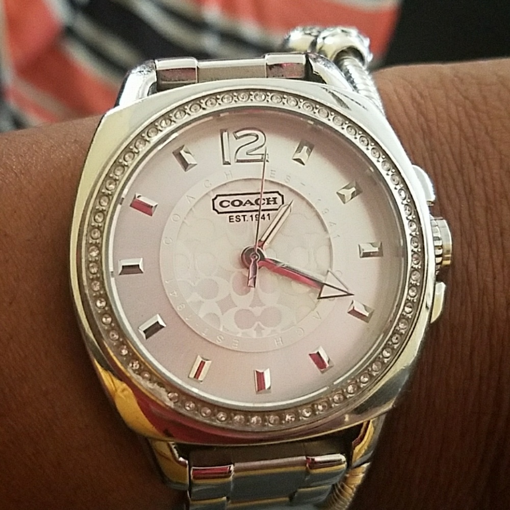 Silver Coach Watch