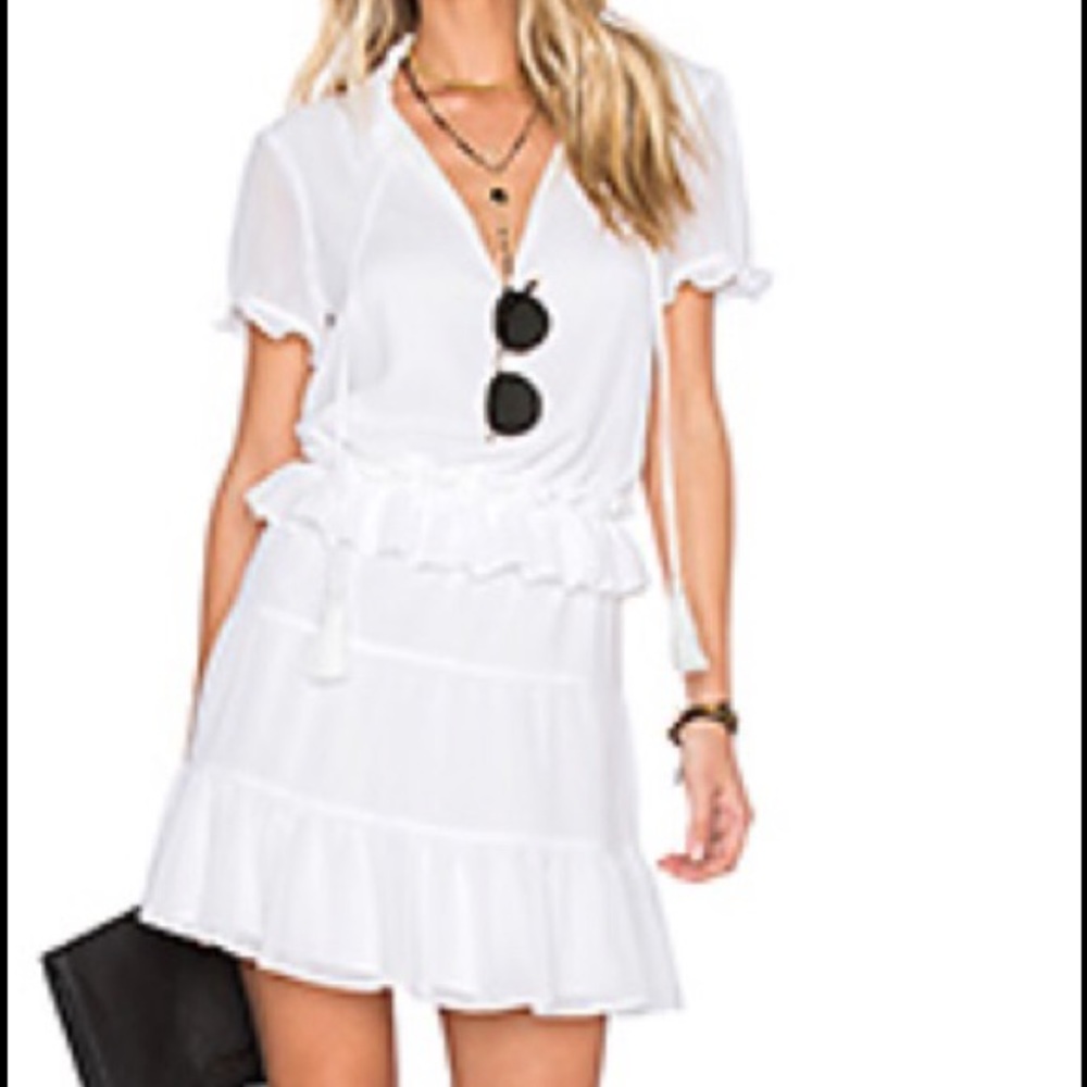 x REVOLVE Colleen Dress, Tularosa, Ivory
Size: S