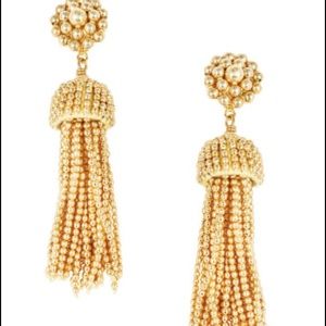 Lisi Lerch - Gold Tassel Earrings (Brand New)