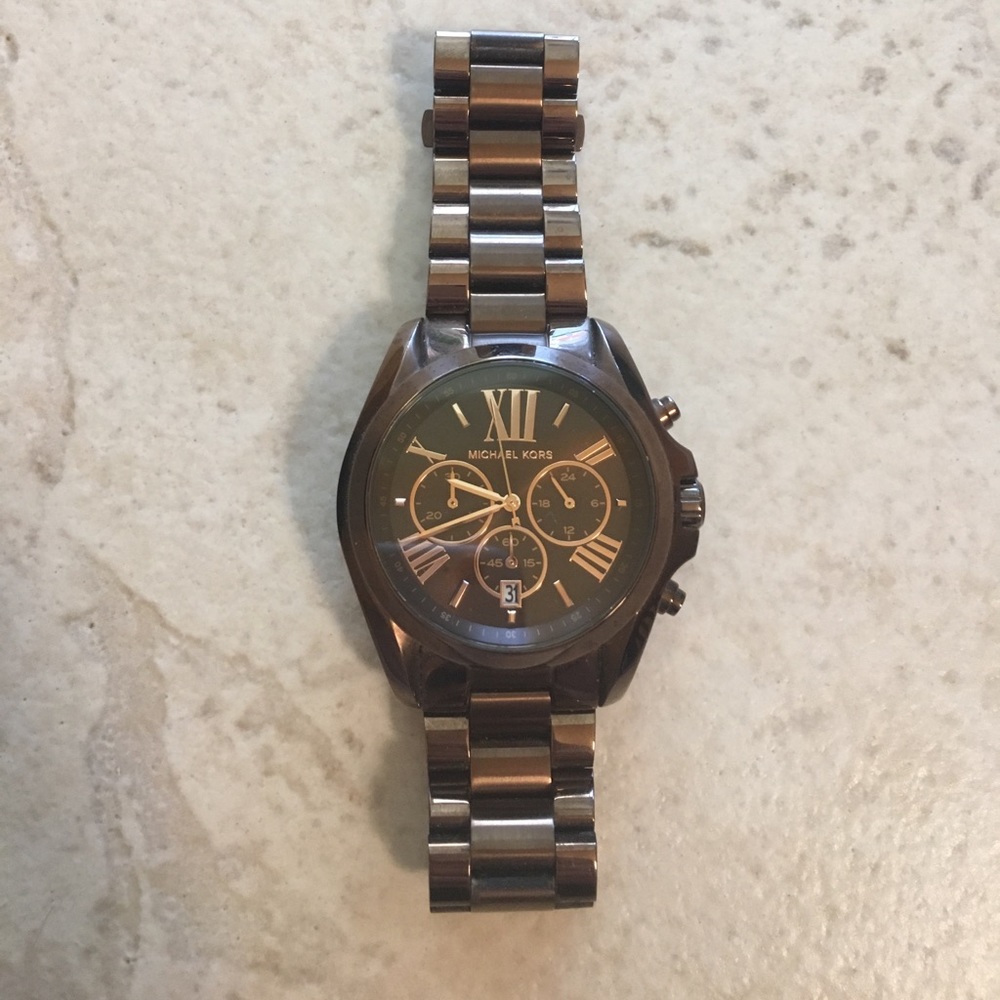 FLASH SALE TODAY ONLY!!! Brown Michael Kors Watch