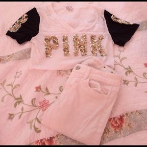 VS Pink Bling Tee 😍