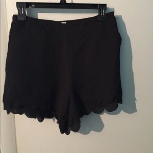 High waisted shorts