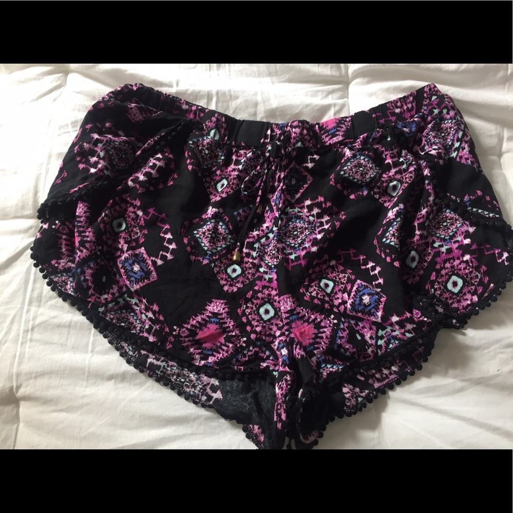 Patterned Soft Shorts