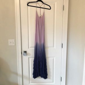 FREE PEOPLE hazy days ombre maxi