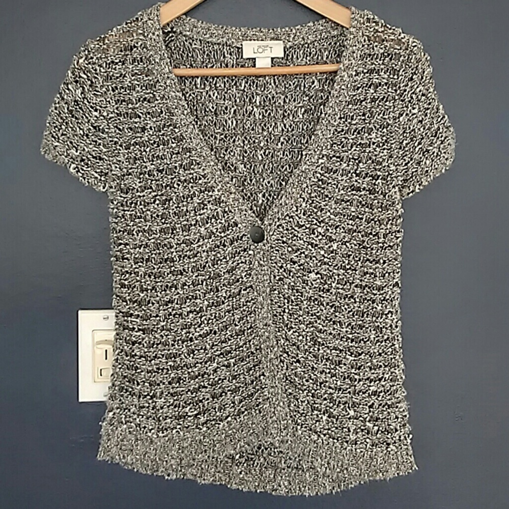 Loft open knit sweater