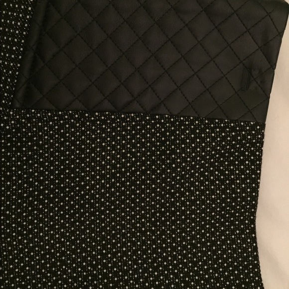 Leather polka dot skirt - Picture 3 of 8