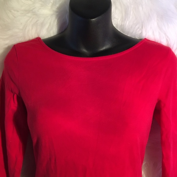 Red Criss Cross Back Dress - Picture 4 of 5