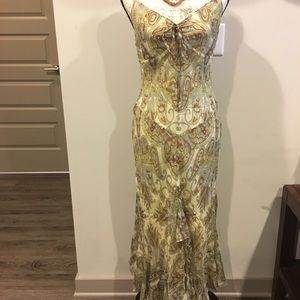 Calvin Klein paisley dress