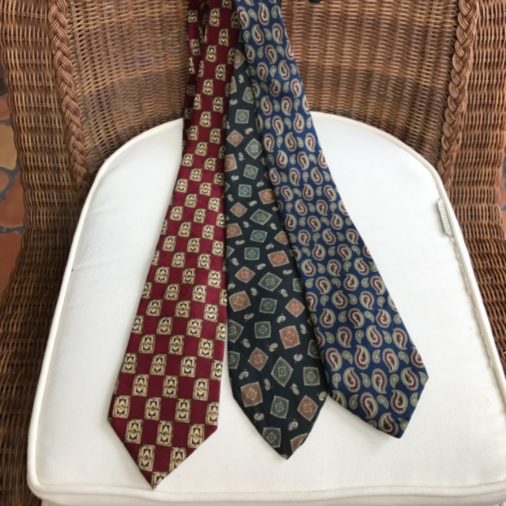 Three Silk Ties from The Rogue
