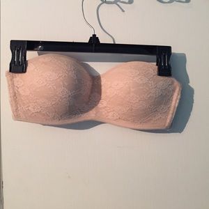 Lace Bandeau Bra- VS Pink