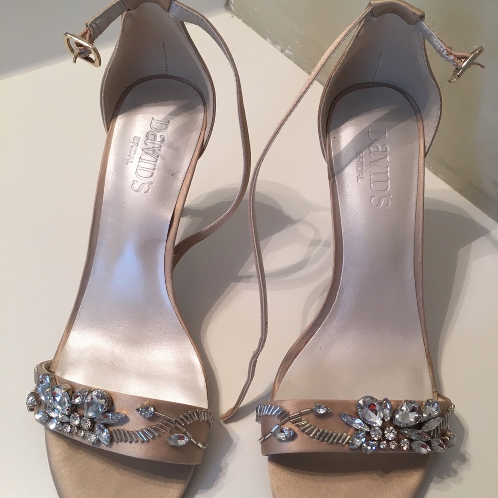 Champagne heels