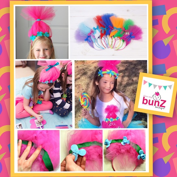 kissmybunZboutique Other - Girls Troll Headbands - Starter for DIY Project!