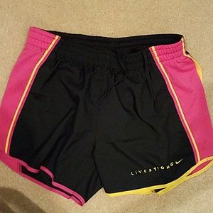 Nike Livestrong gym shorts
