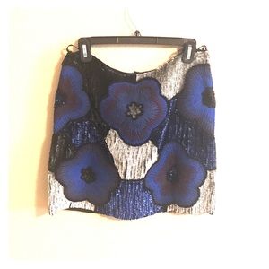 Beautiful beaded, sequined skirt!