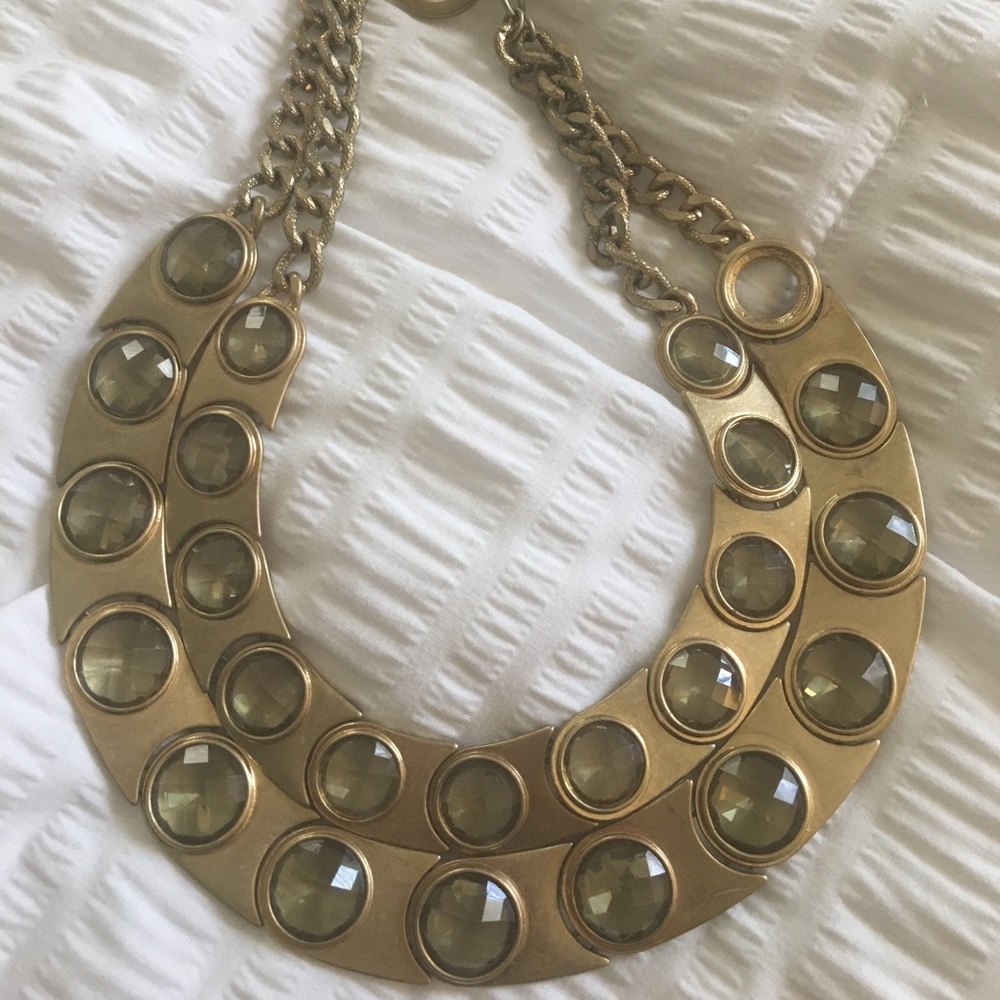 Summer bold statement necklace
