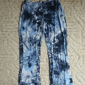 Blue Flare Pants