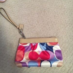 Coach wristlet