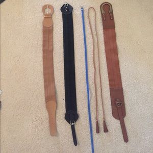 Assortment of belts