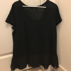 Banana Republic Ruffle Hem Top