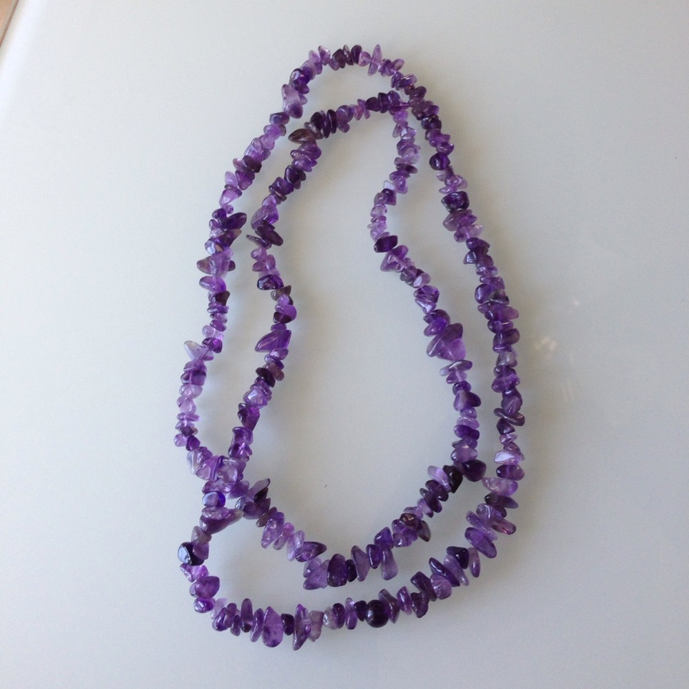 Amethyst necklace