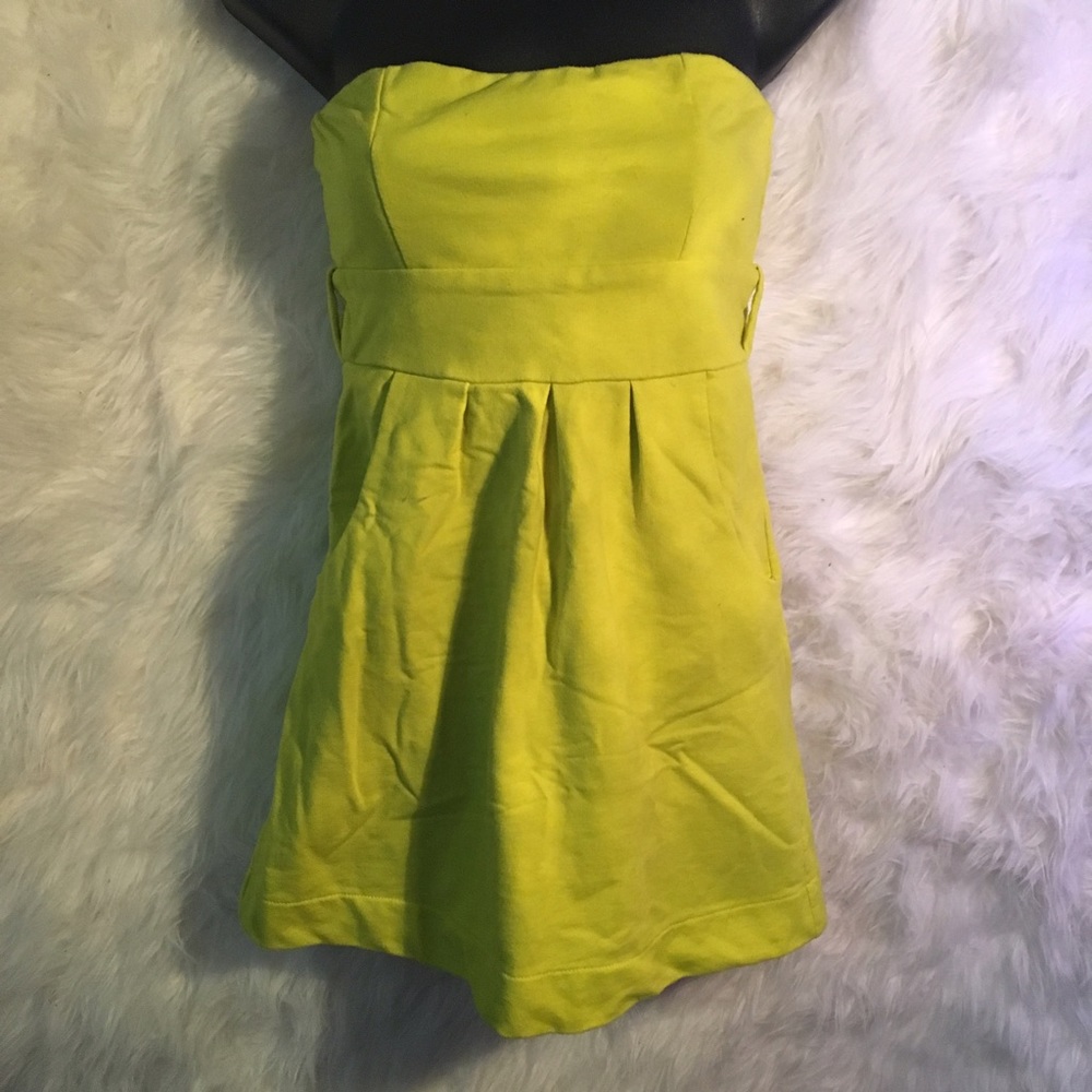 Yellow Tube Dress