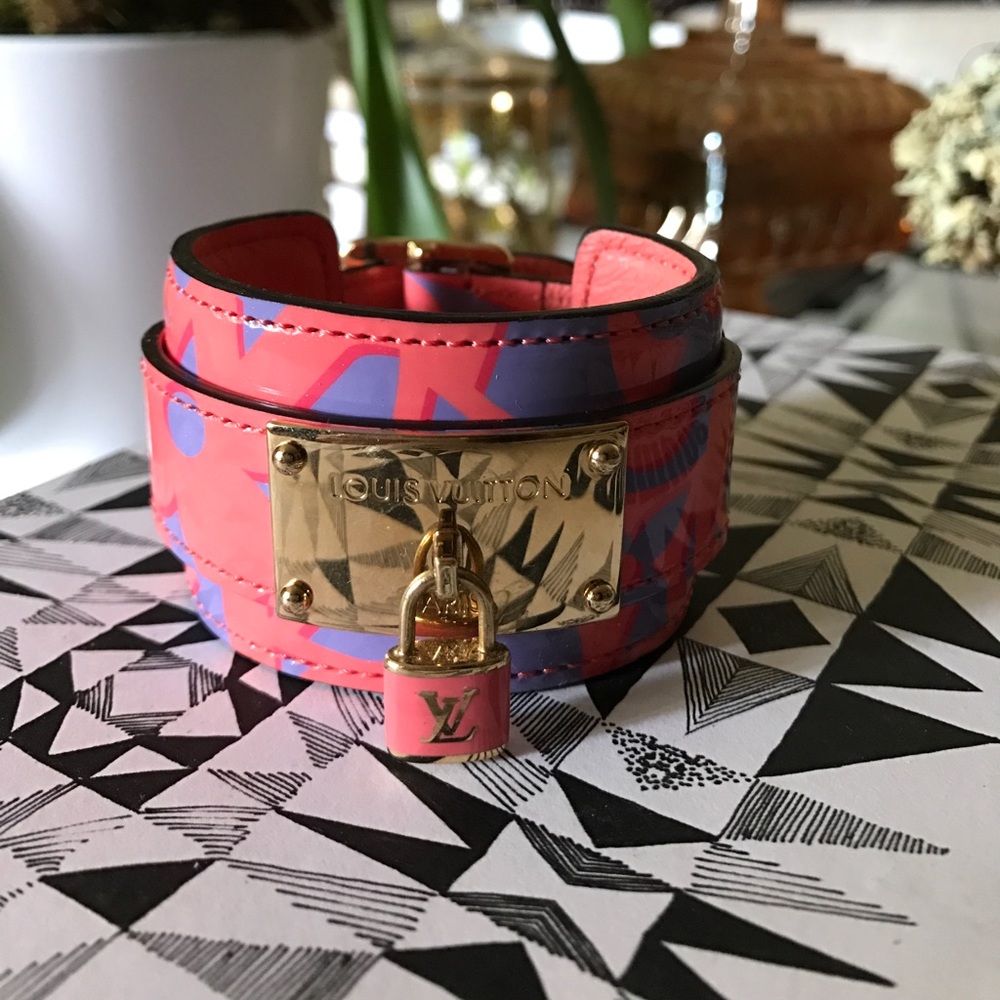 Limited Edition Louis Vuitton Patent Leather Cuff