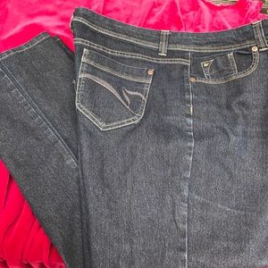 Jeans. Dry cleaned and ready to wear