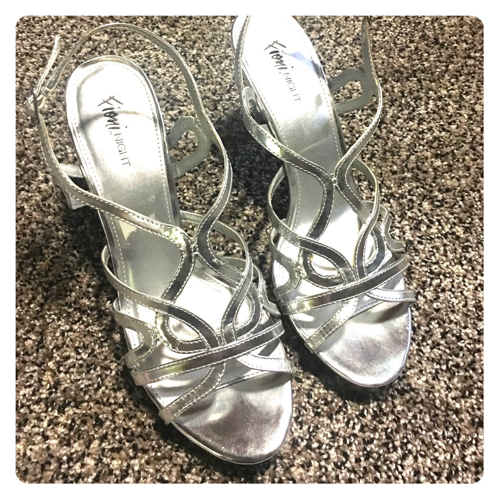 Silver heels