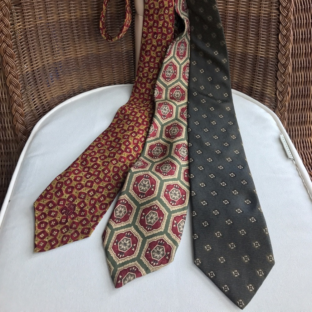 Three Silk Ties