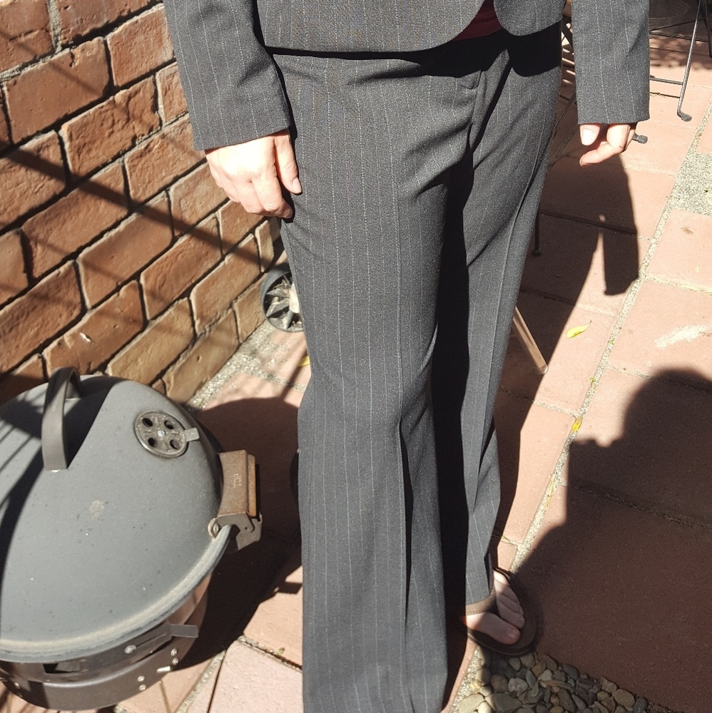 Pin stripe New York & Company slacks