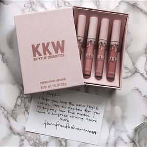 Kylie Cosmetics x KKW Crème Liquid Lipstick