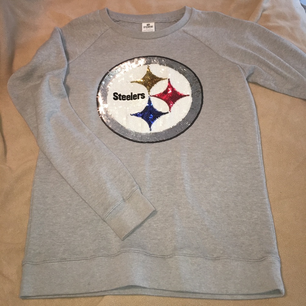 vs pink bling steelers crew