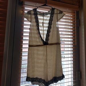 Lacey Intimate Romper Urban Outfitters