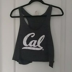 Grey Cal Crop Top