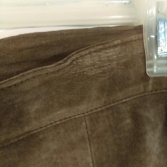 Plus size genuine leather skirt size 14 - Picture 6 of 7