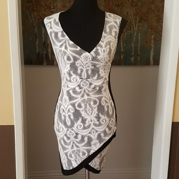 undefined Dresses & Skirts - Sexy Bodycon 2 tone Dress