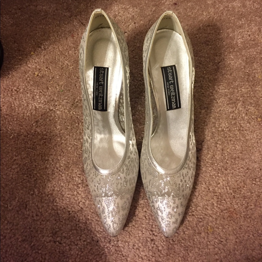 Vintage Stuart Weitzman Sparkly Heels! Almost new!