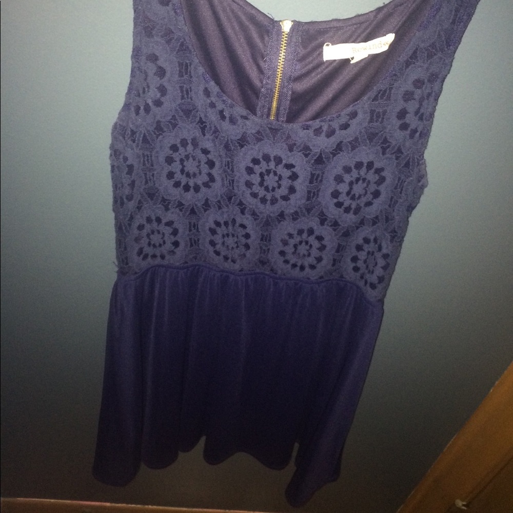 Navy Blue Dress