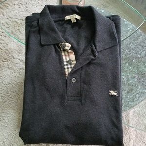 Men's Burberry short sleeve polo
