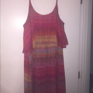 Multi-color maxi dress