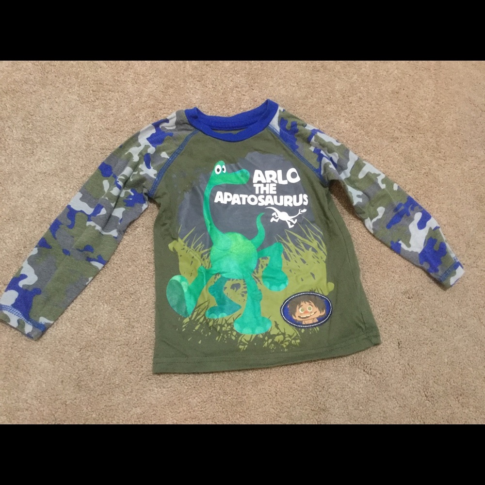 Boys 3T Disney Okie Dokie "Argo" Camo long sleeve