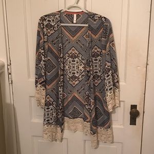 Lace cardigan