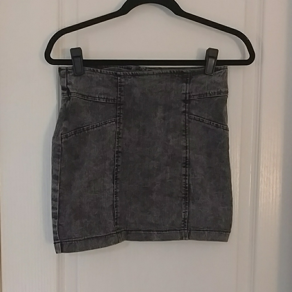 Nollie Dark Denim Skirt