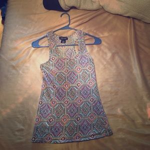Colorful design tank top