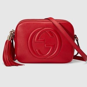 Gucci Red Disco Bag