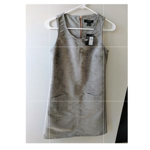 Suede Gray Dress