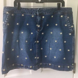 Vintage Lilly Pulitzer Jean Skirt