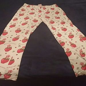 Strawberry Shortcake pajama pants
