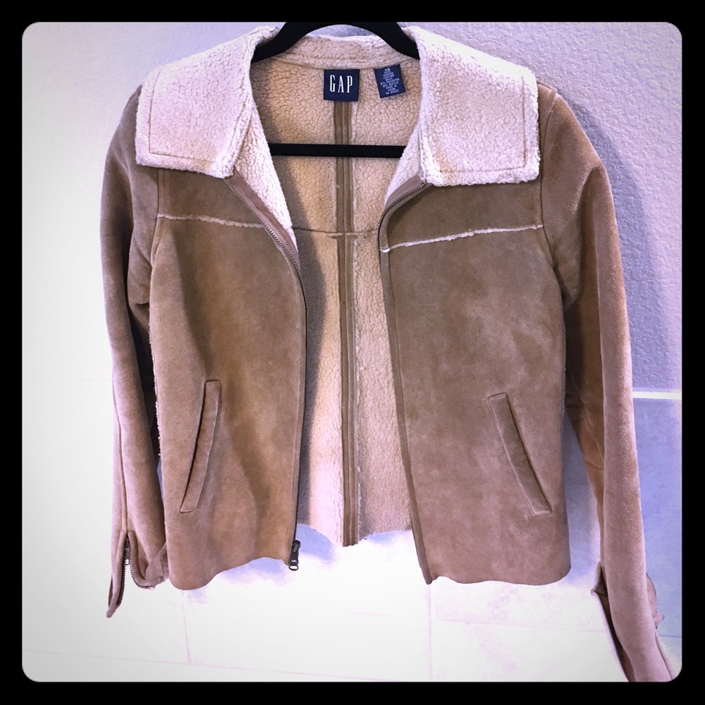 Suede jacket perfect for fall!